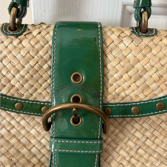 Vintage Coach Woven Bag - Picture 3 of 11
